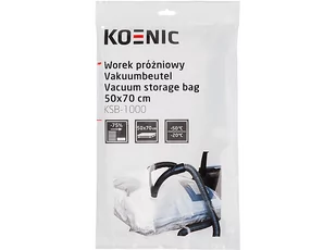Worek próżniowy KOENIC KSB-1000 Storage Bag 50x70 cm - Akcesoria i części AGD - miniaturka - grafika 1