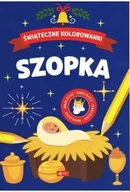 Kolorowanki, wyklejanki - Świąteczne kolorowanki. Szopka - praca zbiorowa - miniaturka - grafika 1