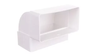 Kolano Pionowe Płaskie - 90" 60x120 KP120-25 - Rury i kanały wentylacyjne - miniaturka - grafika 1