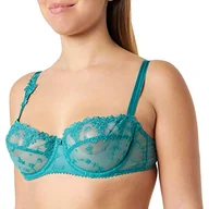 Biustonosze - Passionata Damski biustonosz Balconnet na zewnątrz, White Nights Balconette, Mojito, P40650, Mojito, 100D - miniaturka - grafika 1