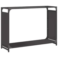 Wózki magazynowe - vidaXL Stojak na drewno opałowe 90x28x65 cm Stal walcowana na zimno - miniaturka - grafika 1