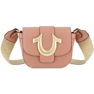 Torebki damskie - True Religion Women's Crossbody Bag, Mini Flap Adjustable Shoulder Handbag with Horseshoe Logo, Berry - miniaturka - grafika 1