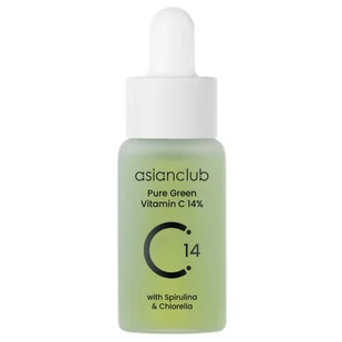 AsianClub Pure Green Vitamin C 14% serum do twarzy 15ml - Serum do twarzy AsianClub Pure Green Vitamin C 14% serum do twarzy 15ml - Serum do twarzy - miniaturka - grafika 1