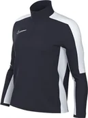 Koszulki i topy damskie - Nike Damski top W Nk Df Acd23 Dril Top Bd, obsydian/White/White, DX0513-451, XL - miniaturka - grafika 1