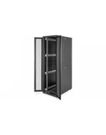 Szafy rack - Digitus Szafa server cabinet 19inch 42HE black RAL9005 1970x600x10""00mm p (DN-19 SRV-42U-B-1) - miniaturka - grafika 1