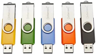 Intenso USB Flash Drive 2.0 16GB Basic Line 5pcs pack - Pendrive - miniaturka - grafika 1