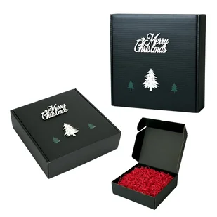 Pudełko Świąteczne 320x320x110 na prezent Merry Christmas z wypełnieniem - Zestawy upominkowe Pudełko Świąteczne 320x320x110 na prezent Merry Christmas z wypełnieniem - Zestawy upominkowe - miniaturka - grafika 1