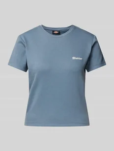T-shirt z mieszanki bawełny model ‘LEWISTOWN’ - Koszulki i topy damskie - miniaturka - grafika 1