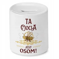 Skarbonki - Dla Komendanta Skarbonka na Urodziny na Prezent z Nadrukiem ze Zdjęciem z N + Opakowanie na prezent (wzór 03) - miniaturka - grafika 1