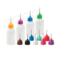 Dekoratorstwo - Zestaw Pustych Butelek Z Aplikatorami - 4 Plastikowe Butelki 30 Ml, 12 Końcówek - Norberg & Linden - miniaturka - grafika 1