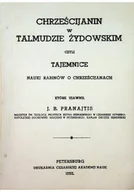 Religia i religioznawstwo - Chrześcijanin w Talmudzie Żydowskim Reprint z 1892 r. - miniaturka - grafika 1