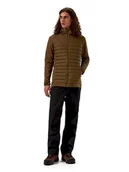 Kurtki i kamizelki sportowe męskie - Berghaus Kurtka hybrydowa "Vaskye" w kolorze jasnobrązowym - miniaturka - grafika 1