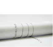 Akcesoria do okularów - Łańcuszek do okularów 7 Silver - miniaturka - grafika 1