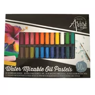 Kredki, ołówki, pastele i pisaki - Pastele Olejne 30 Szt Mieszalne Z Wodą Zestaw - miniaturka - grafika 1