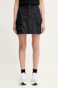 adidas Originals spódnica Cargo Miniskirt kolor czarny mini rozkloszowana JJ3087 - Spódnice - miniaturka - grafika 1