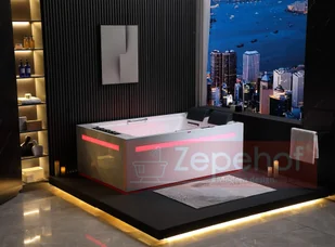 Zepehof EB-D873 LEWA prostokątna 185cmx120cmx65cm - Wanny z hydromasażem - miniaturka - grafika 1