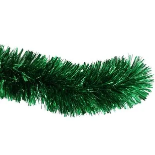 Łańcuch choinkowy grubo cięty 7 x 200 cm zielony - Ozdoby bożonarodzeniowe - miniaturka - grafika 1