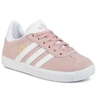 Buty sportowe damskie - Adidas Buty Gazelle C BY9548 Icepnk/Ftwwht/Goldmt - miniaturka - grafika 1