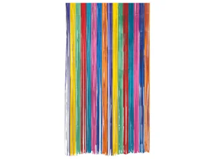Kurtyna - zasłona na drzwi kolorowa - 2 m x 1 m - Dekoracje sali - miniaturka - grafika 1