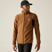 Bluzy sportowe męskie - Regatta Polar męski rozsuwany Hadfield Brązowy, Rozmiar: 4XL - miniaturka - grafika 1