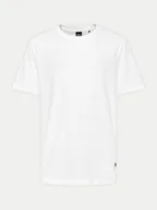 Koszulki męskie - Boss T-Shirt Tiburt 240 50452680 Biały Regular Fit - miniaturka - grafika 1