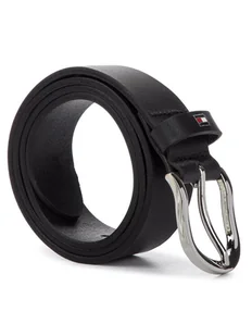 Tommy Hilfiger Pasek Damski New Danny Belt WW0WW11590 Czarny - Paski - miniaturka - grafika 1