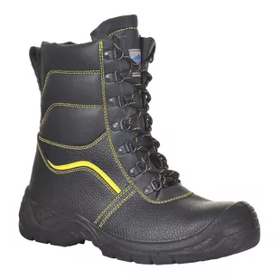 Buty Trzewik ocieplany Protector S3 CI Czarny 44 - Obuwie robocze - miniaturka - grafika 1