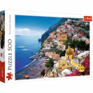 Puzzle - Trefl Puzzle Puzzle Positano Wybrzeże Amalfickie Włochy 500 el - miniaturka - grafika 1