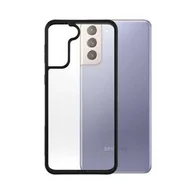 Etui i futerały do telefonów - PanzerGlass Obudowa dla telefonów komórkowych ClearCase Antibacterial na Samsung Galaxy S21+ 0262) Czarny/przezroczysty - miniaturka - grafika 1