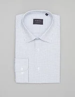 Koszule męskie - koszula matera 00455 długi rękaw błękit classic fit - miniaturka - grafika 1