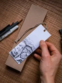 Zakładki do książek - Spersonalizowana zakładka do książki PORTRET ręcznie malowana - miniaturka - grafika 1