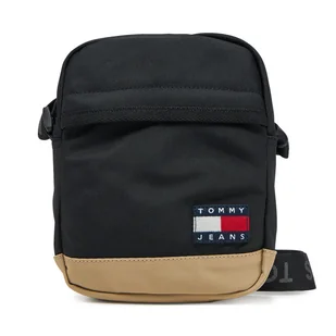 Saszetka Tommy Jeans Tjm Ess Daily Squared Reporter AM0AM13265 Czarny - Torby męskie - miniaturka - grafika 1