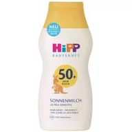 Balsamy i kremy do opalania - Hipp Babysanft Balsam ochronny na słońce od 1. dnia życia Ultra Sensitiv SPF50+ 200 ml - miniaturka - grafika 1