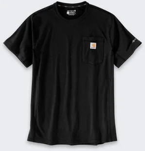 Koszulka Carhartt Force Mid Pocket Black - Koszulki męskie - miniaturka - grafika 1