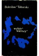 Poezja - Taborski Wybór wierszy - miniaturka - grafika 1