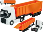 Samochody i pojazdy dla dzieci - WELLY MODEL METALOWY Volvo FH CIĘŻARÓWKA Wywrotka TIR 1:64 CIĄGNIK - miniaturka - grafika 1