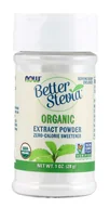 Cukier i słodziki - Now® Foods NOW Better Stevia Extract Powder, Organiczny, 28 g - miniaturka - grafika 1