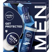 Zestawy kosmetyków damskich - Nivea MEN Get Protected Zestaw kosmetyków dla mężczyzn - miniaturka - grafika 1