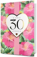 Kartki okolicznościowe i zaproszenia - Karnet B6 Urodziny 30 - artykuł papierniczy - miniaturka - grafika 1