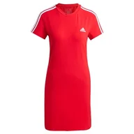 Sukienki - adidas Sukienka damska, Better Scarlet, M - miniaturka - grafika 1