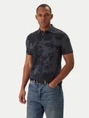 Koszulki męskie - G-Star Raw Polo Dunda D27035-C335 Granatowy Slim Fit - miniaturka - grafika 1