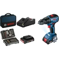 Wiertarko-wkrętarki akumulatorowe - Bosch Wiertarko-wkrętarka z zestawem bitów GSR 18V-50 06019H5004 - miniaturka - grafika 1