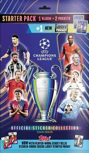 Champions League UEFA Topps Zestaw Startowy z Naklejkami - Czasopisma - miniaturka - grafika 1