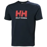 Koszulki męskie - Męska Koszulka z krótkim rękawem HELLY HANSEN HH LOGO T-SHIRT 2.0 30396_597 – Granatowy - miniaturka - grafika 1