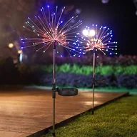 Dekoracje domu - Dmuchawiec Led Drzewko Solarne Lampa Solarna - miniaturka - grafika 1