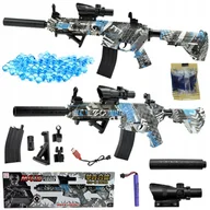 Zabawki militarne - KARABIN AUTOMAT KULKI ŻELOWE PISTOLET ORBEEZ M416 - miniaturka - grafika 1