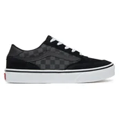 Buty dla dziewczynek - Trampki Vans BROOKLYN LS VN000D82KOU1 - miniaturka - grafika 1