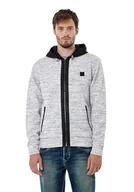 Bluzy męskie - Kaporal Theo Męska bluza z kapturem, Medium Grey Mel, XL - miniaturka - grafika 1