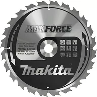 Tarcze do pił - Makita B-32188 piła tarczowa do cięcia drewna 355x30 mm 24 zęby T.C.T. Makforce - miniaturka - grafika 1