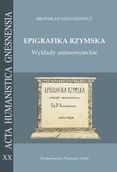 Książki o kulturze i sztuce - Kruczkiewicz Bronisław; Mrozewicz Leszek (przedsło Epigrafika rzymska Wykłady uniwersyteckie - miniaturka - grafika 1